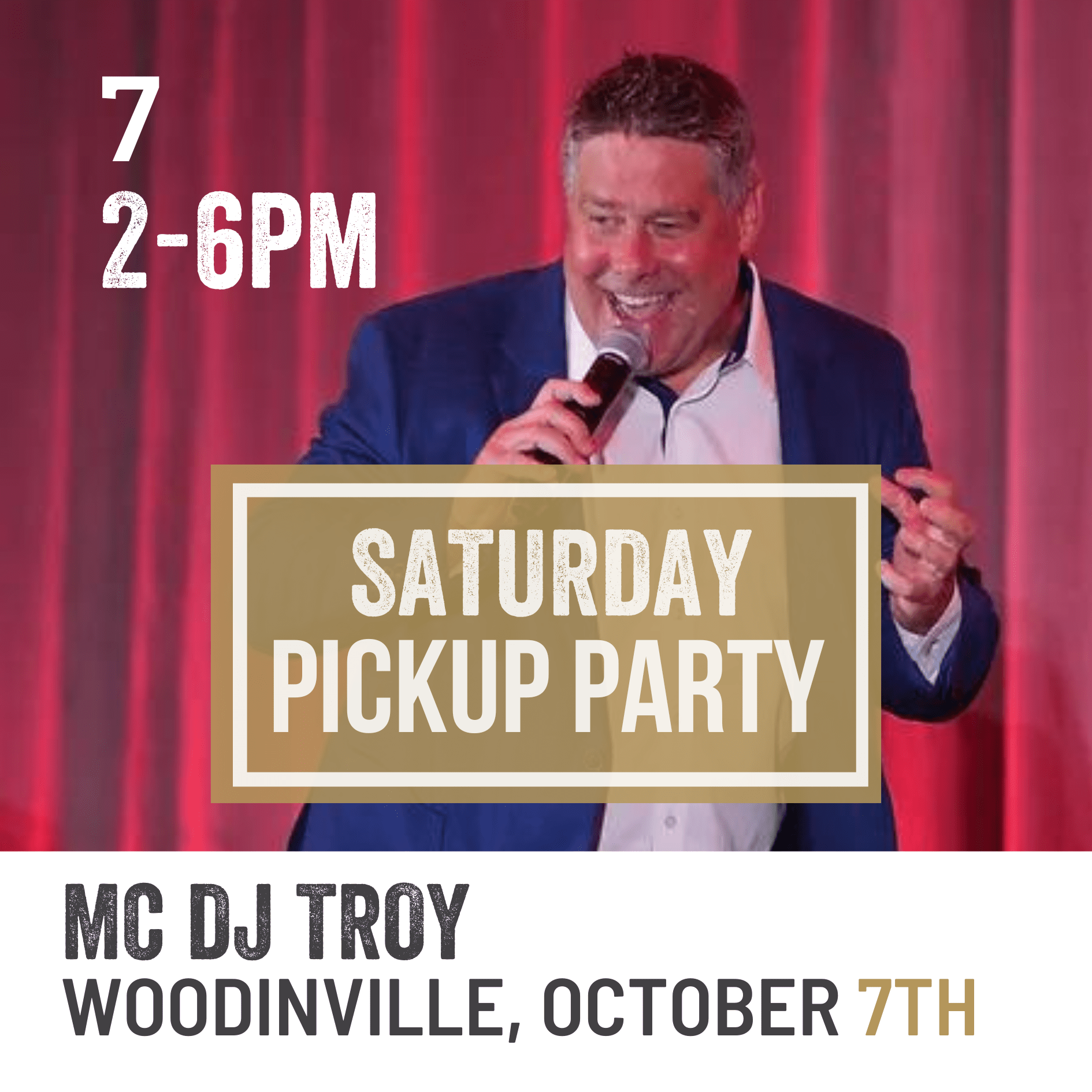 Club Pick-up Event EFESTE Woodinville with MC DJ Troy