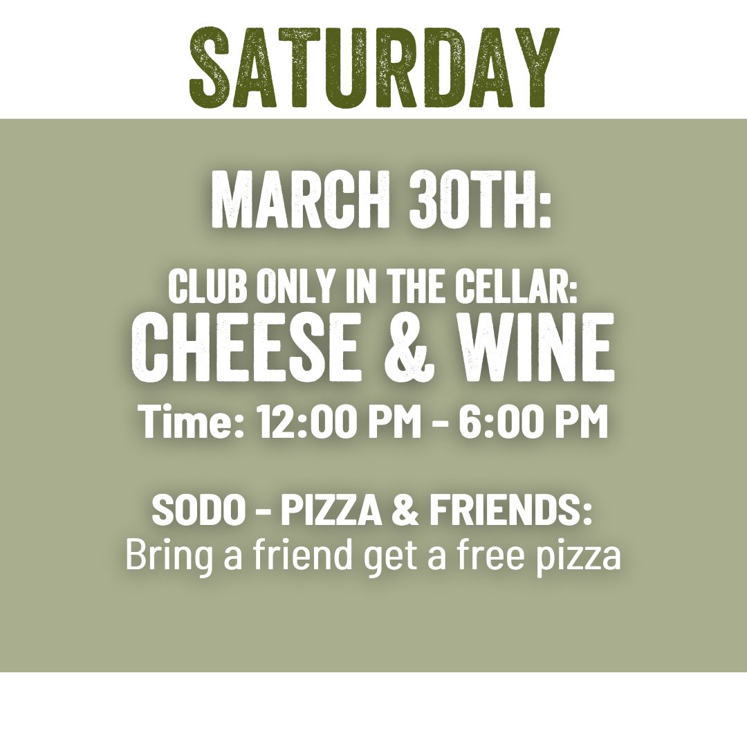 🍷 Saturday Club Exclusive Event: Cellar Wine & Cheese Pairing at EFESTĒ Woodinville