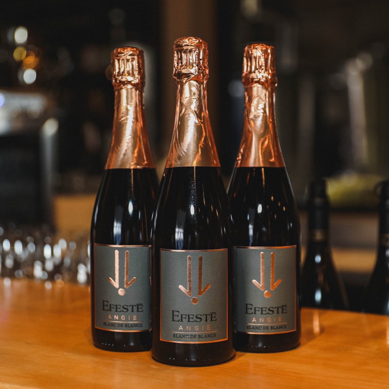 3 Bottles of Angie Blanc de Blancs