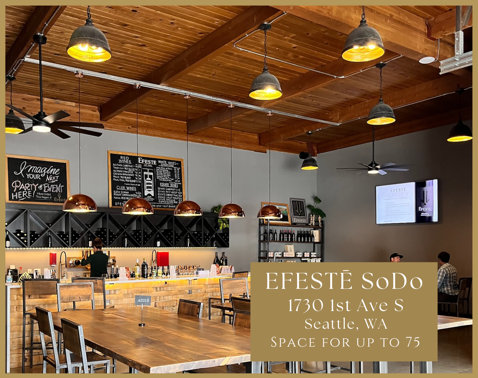 Seattle SoDo space for up to 75 people